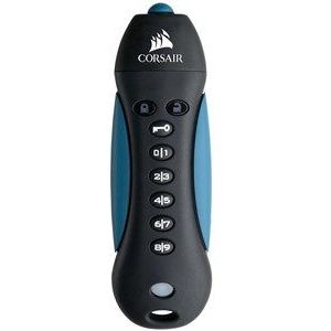 Corsair - Padlock 3 - USB-stick - Zwart - 128 GB, Waterafstotend, Schokbestendig, 256-Bit AES Versleuteling