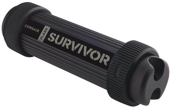 Corsair - Flash Survivor Stealth - USB Stick - Zwart - 1TB - Waterdicht tot 200 meter