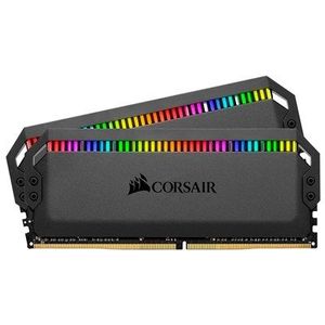 Corsair Dominator Platinum RGB 32 GB (2 x 16 GB) DDR4 3600 (PC4-28800) C18 1,35 V AMD geoptimaliseerd werkgeheugen, zwart