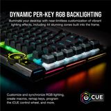 Corsair K100 RGB Optical Mechanical Gaming toetsenbord USB QWERTZ Duits Zwart
