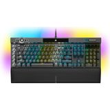 Corsair K100 RGB Optical Mechanical Gaming toetsenbord USB QWERTZ Duits Zwart