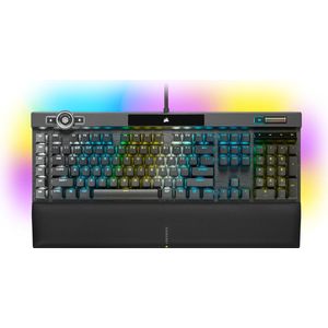 Corsair K100 RGB Optical Mechanical Gaming toetsenbord USB QWERTZ Duits Zwart