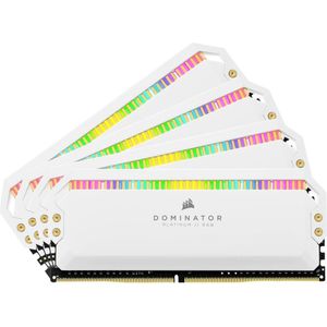 Corsair Dominator Platinum RGB (4 x 8GB, 3600 MHz, DDR4 RAM, DIMM 288 pin), RAM, Wit