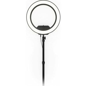 Elgato Ring Light - Premium lamp van 2500 lumen, met bureauklem en kogelkop, voor streaming, TikTok, Instagram, thuiskantoor, temperatuur en helderheid instelbaar via app op Mac, pc, iOS, Android