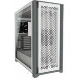 PC behuizing Case Corsair 5000D AIRFLOW Midtowermodel ATX Gehard glas USB C Wit