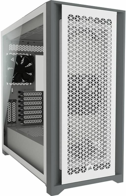 PC behuizing Case Corsair 5000D AIRFLOW Midtowermodel ATX Gehard glas USB C Wit