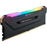 Corsair - Vengeance RGB Pro - RAM - Zwart - 16 GB DDR4 3600 (PC4-28800) C18 geoptimaliseerd voor AMD Ryzen
