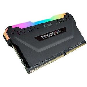 Corsair Vengeance RGB PRO 16GB (1x16GB) DDR4 3600 (PC4-28800) C18 Arbeitsspeicher, AMD Ryzen optimiert – schwarz, CMW16GX4M1Z3600C18