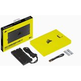 Corsair iCUE COMMANDER CORE XT, Digitale Steuerung der Beleuchtung und Lüfterdrehzahl (Sie bis zu Sechs PWM-Gehäuselüfter und 264 RGB-LEDs Steuern, Zero RPM-Modus, Temperaturüberwachung) Schwarz