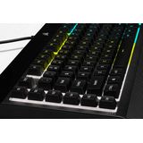 Corsair K55 RGB PRO toetsenbord Gamen USB QWERTZ Duits Zwart