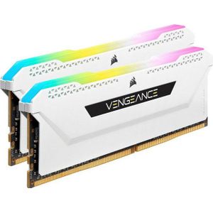 CORSAIR VENGEANCE RGB PRO SL 32 GB (2x16 GB) DDR4 3600 (PC4-28800) C18 1.35V Desktop Geheugen - Wit