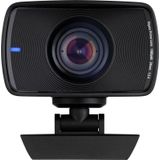 Elgato Facecam - 1080p60 webcam in true Full HD voor streaming, gaming en video, Sony sensor, geavanceerde lichtcorrectie, reflexbediening, compatibel met OBS, zoom, Teams en meer, voor pc/Mac