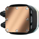 CORSAIR - H100 RGB - CPU Vloeistofkoeler - Zwart - 240 mm, Compatibel met Intel en AMD, Inclusief ARGB Moederbordadapter