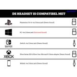 Corsair - HS55 - Gaming Headset - Wit - Bedraad, Surroundgeluid, Ruisonderdrukkende Microfoon