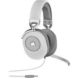 Corsair HS65 SURROUND Gamingheadset (Kunstlederen Oorschelpen van Traagschuim, Dolby Audio 7.1 Surround Sound op PC en Mac, SonarWorks SoundID, Compatibiliteit met Meerdere Platforms) Wit