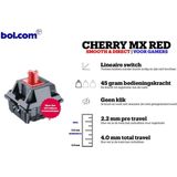 Corsair K70 RGB PRO Mechanisch Gaming Toetsenbord BE Azerty Backlit RGB LED Cherry MX Red