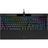 Corsair K70 RGB PRO mechanisch gamingtoetsenbord, RGB-led met achtergrondverlichting, CHERRY MX bruine sleutelschakelaars, zwart