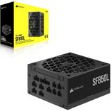 Corsair SF850L Volledig Modulaire SFX Voeding Met Laag Geluidsniveau - ATX 3.0 en PCIe 5.0 Compatibel - Stille 120mm PWM Ventilator - 80 PLUS Gold Efficiëntie - Zero Speed Modus - Zwart