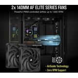 Corsair WAK Cooling Hydro H115i iCUE ELITE RGB, CPU waterkoelers, Zwart