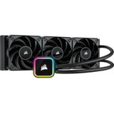 Corsair WAK Cooling Hydro H150i iCUE ELITE RGB, CPU waterkoelers, Zwart