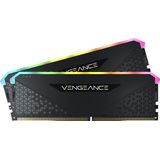 Corsair Vengeance RGB RS 64 GB (2 x 32 GB) DDR4 3.600MHz C18 Arbeitsspeicher (Dynamische RGB-Beleuchtung, Kompatibilität mit Intel & AMD 400/500 Series) Schwarz