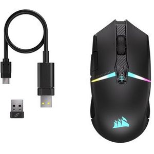 Corsair Nightsabre - Draadloze Optische Gaming Muis - RGB - Zwart