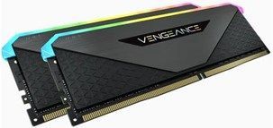 Corsair CMN16GX4M2Z3600C18 VENGEANCE RGB RT 16GB (2x8GB) DDR4 3600 (PC4-28800) C18 1.35V,Zwart