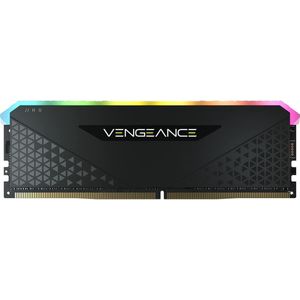 Corsair Vengeance RGB RS 16 GB (1 x 16 GB) DDR4 3.200MHz C16 Arbeitsspeicher (Dynamische RGB-Beleuchtung, Kompatibilität mit Intel & AMD 300/400/500 Series) Schwarz