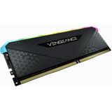 Corsair - Vengeance RGB RS - RAM - Zwart - 1 x 8GB - 3200 MHz - DDR4 DIMM 288 pin