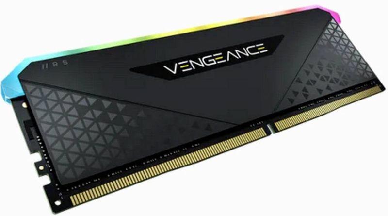 Corsair - Vengeance RGB RS - RAM - Zwart - 1 x 8GB - 3200 MHz - DDR4 DIMM 288 pin