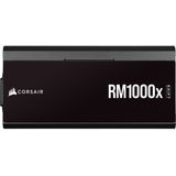 Corsair RM1000x SHIFT Volledig Modulaire ATX-Voeding - Interface Modulaire Zijde - Conform aan ATX 3.0 en PCIe 5.0 - Zero RPM-Fanmodus - 80 PLUS Gold Efficiency - Zwart 1000 Watts