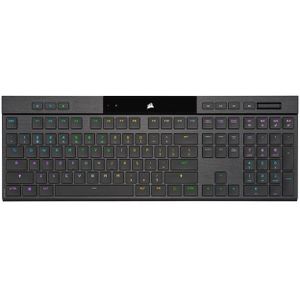 CORSAIR K100 Mechanisch Gamingtoetsenbord - Draadloos - RGB - Zwart - CHERRY MX Low Profile