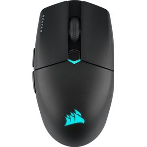 Corsair Katar Elite - Draadloze Gaming Muis - Optisch - 26.000 DPI - Zwart