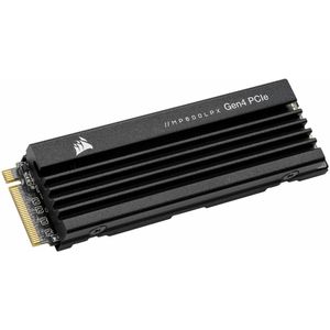 Corsair MP600 Pro LPX 2TB M.2 NVMe PCIe x4 Gen4 SSD SSD - geoptimaliseerd voor PS5 (tot 7,100 MB/sec ultrasnelle sequentiële lezing, 6,800 MB/sec schrijven) zwart