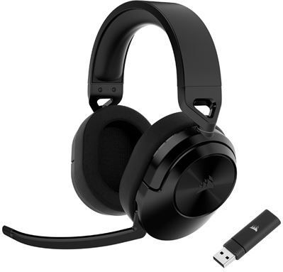 Corsair - HS55 - Draadloze Gamingheadset - Zwart - Lichtgewicht Ontwerp