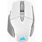 CORSAIR M65 RGB ULTRA WIRELESS Tunable FPS Gaming Mouse - 26.000 DPI - Sub-1ms Wireless - Gewichtssystem - Bis zu 120 Std. Akku - iCUE Kompatibel - PC, Mac, PS5, PS4, Xbox - Weiß