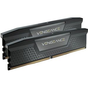 CORSAIR VENGEANCE DDR5 RAM 64 GB (2 x 32 GB) 5200 MHz CL40 Intel XMP compatibel iCUE computergeheugen - zwart (CMK64GX5M2B5200C40)