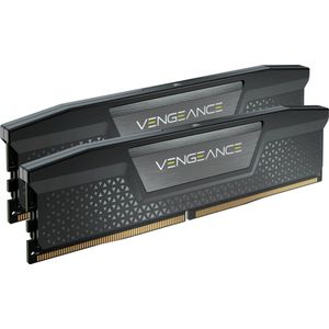 Corsair VENGEANCE DDR5 RAM 64GB (2x32GB) 5200MHz CL40 Intel XMP iCUE Kompatibel Computer Speicher - Schwarz (CMK64GX5M2B5200C40)