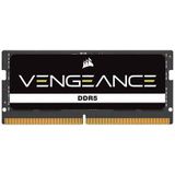 Corsair VENGEANCE SODIMM DDR5 RAM 32GB (2x16GB) 4800MHz CL40 Intel XMP iCUE Kompatibel Computer Speicher - Schwarz (CMSX32GX5M2A4800C40)