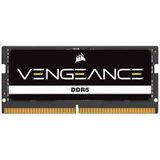 CORSAIR VENGEANCE SODIMM DDR5 RAM 32 GB (2 x 16 GB) 4800 MHz CL40 Intel XMP compatibel iCUE computergeheugen - zwart (CMSX32GX5M2A4800C40)