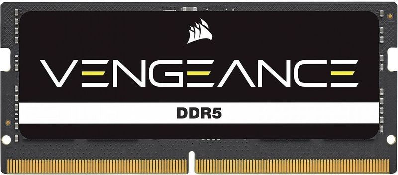 Corsair VENGEANCE DDR5 SODIMM 32GB (1x32GB) DDR5 4800MHz C40 (Compatibel met bijna alle Intel- en AMD-systemen, snellere laadtijden, soepeler multitasken) Zwart