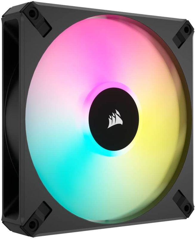 Corsair - iCUE AF140 RGB ELITE - Ventilator - Zwart - 140mm - PWM - RGB LEDs