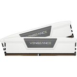 Corsair VENGEANCE DDR5 32GB (2x16GB) 52000MHz C40 Intel Geoptimaliseerd Desktopgeheugen (Spanningsregeling Aan Boord, Aangepaste XMP 3.0-Profielen, Massieve Aluminium Heatspreader) Wit
