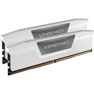 CORSAIR VENGEANCE DDR5 RAM 32 GB (2 x 16 GB) 5200 MHz CL40 Intel XMP compatibel iCUE computergeheugen - wit (CMK32GX5M2B5200C40W)