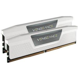 CORSAIR VENGEANCE DDR5 RAM 32 GB (2 x 16 GB) 5200 MHz CL40 Intel XMP compatibel iCUE computergeheugen - wit (CMK32GX5M2B5200C40W)