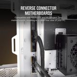 Corsair 6500X Wit - Midtowermodel - ATX, EATX, Micro-ATX, Mini-ITX - geen voeding - Tempered Glass - Zonder fans - Wit