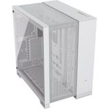 Corsair 6500D Airflow Wit - Midtowermodel - ATX, EATX, Micro-ATX, Mini-ITX geen voeding - Tempered Glass - Zonder fans - Wit