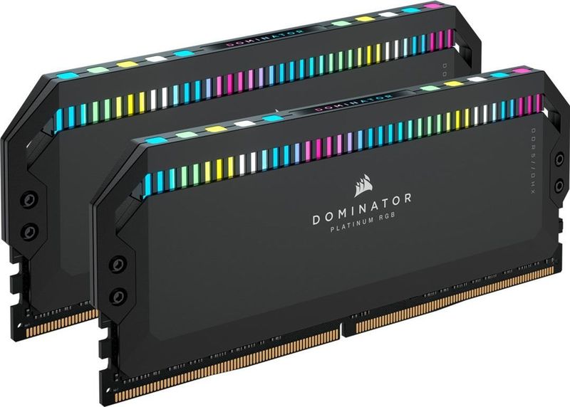 Corsair - Dominator CMT64GX5M2B6600C32 - RAM - Zwart - 64GB - 2x32GB - DDR5 - 6600MHz