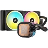 CORSAIR iCUE LINK H100i RGB - Vloeibare CPU-Koeler - 240mm AIO - Zwart