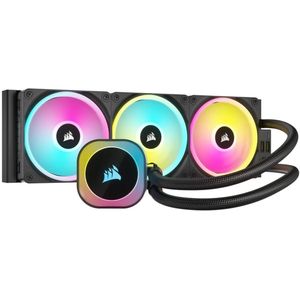 CORSAIR iCUE LINK H150i RGB - Vloeibare CPU-Koeler - 360mm - Zwart